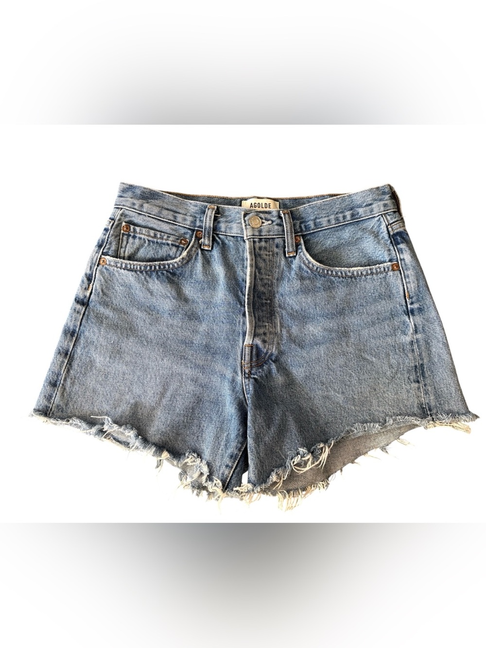 AGOLDE Parker Denim Jean Shorts